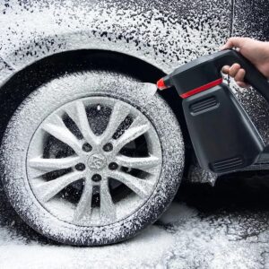 71l4dVeh3PL._AC_SL1000_.jpg LAVE AUTO PRO - Canon a Mousse Foam Sprayer - Canon a Mousse Voiture 2L, Canon a Mousse Electrique avec Batterie USB C, Fonction Mou