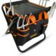 GardenHOME 7 Piece Garden Kit - Sturdy Folding Stool - Gardening Tools Gift for Women, Men, Children, Detachable Bag