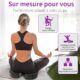 Coussin coccyx Radikor en mousse à mémoire antidérapant