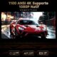 4K Video Projector1100 ANSIGoogle TV Official Netflix, Auto FocusKeystone Video Projector, WiFi Bluetooth Portable Video Proje