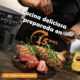 HAIMEEC Air Fryer 4L, 8-in-1 Oil-Free Deep Fryer with Viewing Window, 1350W with Digital Touch Screen, Adjustable 30C-200C, 90 Le