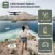 71mR1lwa5aL._AC_SL1500_.jpg Holy Stone HS175D Drone with 4K Camera pour adultes, quadricoptere RC pliable avec retour automatique GPS, moteur sans balais, suive