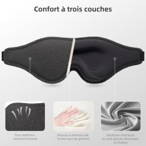71mVW7EiHKL._AC_SL1500_.jpg Masque de nuit 3D Trilancer - Anti-lumière ultra confort