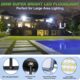 YIQIBRO Spot Projecteur LED Exterieur 200W 20000LM 2 Pieces, IP67 Etanche Lampe Halogene LED Exterieur, 7000K Blanc Froid Phare Exte
