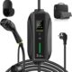 SYNCWIRE Electric Car Charger 7.5 m Type 2 Cable 68101316A Adjustable Electric Current, Schuko Plug Charging Station Wallbox P