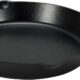 Amazon Basics Poele a frire en fonte pre-enduite, 38.9 cm, Noir