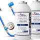 Kit recharge clim voiture R134a EasyKlima avec manomètre
