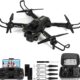 Drone pour Enfant avec Camera 720P HD, Drone Quadricoptere FPV WiFi Telecommande, Mode sans Tete, Maintien d'Altitude, 360Flips, Ca