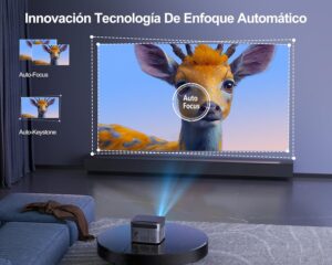 Auto FocusKeystone 4K WiFi Bluetooth Projector 28000 Lumens Full HD 1080P WiMiUS Projector WiFi6 4K Supported 400 Inch Home Theat