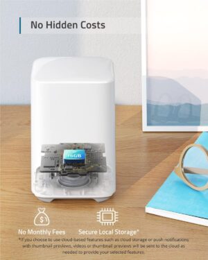 71n7KrTih9L._AC_SL1500_.jpg eufy Security eufyCam 2C Pro Camera Wireless Outdoor WiFi Surveillance, 180 Days Battery Life, 2K Resolution, Night Vision, No Month