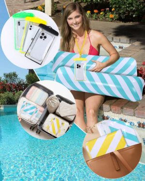 Multi Usage Flottantes Hamac, 2 Pieces Matelas Gonflable Piscine,pour Adultes Mer Plage Piscine Partie Vacances, Matelas de hamac Pi