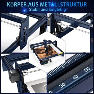 ATOMSTACK A10 PRO 50w gravure laser offline Appareil de gravure laser 10W Tete laser 10W Gravure laser Machine a gravure laser pour