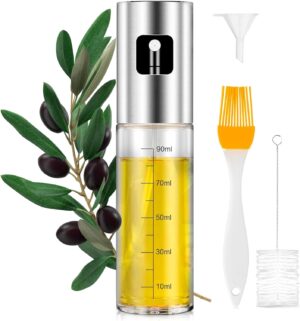 Pulvérisateur d'huile PORTENTUM 100 ml verre anti-goutte