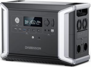 Dabbsson DBS2300 Portable Electric Generator Electric Station with Battery 2330Wh LiFe PO4 Semi-Solid State EV Expandable up to 83