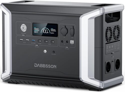 Dabbsson DBS2300 Portable Electric Generator Electric Station with Battery 2330Wh LiFe PO4 Semi-Solid State EV Expandable up to 83