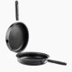 Vier 300 Poele a omelettes a induction en aluminium 24 cm