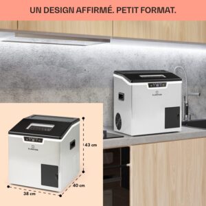 Machine à glaçons Klarstein 3 L, 20 kg, autonettoyante