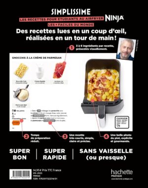 Recettes Airfryer pour étudiants - Simplissime Ninja
