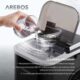 Arebos Machine à glaçons 12kg/24h, 10–15 min, réservoir 1,1 L, silencieuse