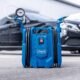 Scheppach Airforce 7 Mobile Air Compressor 230 V 1100 W Pressure 8 Bar 180 lmin Oil-free and Mobile 8 m Working Radius
