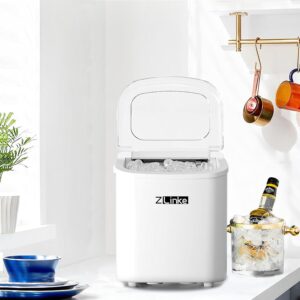 71o6M84DieL._SL1500_.jpg Machine à glaçons Zlinke 9 cubes/6 min, 12 kg/24h