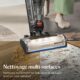BISSELL CrossWave OmniFind, Aspirateur Balai Laveur Sans Fil, Aspire Lave en Meme Temps, LED FurFinder pour Detection Facile de Sa