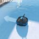 WYBOT Wireless Pool Robot for Above Ground Pools Up to 50 m2, Automatic Parking Dual Motorisation Vacuum Robot Pool 50 Minutes Pow