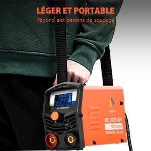Poste à souder inverter 200A HITBOX compact IGBT LCD