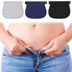 71pZ7Dr7HBL._SL1500_.jpg Extenseurs de Pantalon Ajustables – Lot de 3, Pour grossesse et jeans