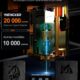 Machine de gravure laser, Woxcker L2 MAX 5W avec enceinte, machine de gravure CNC, gravure laser de haute precision a 0,01 mm et dec