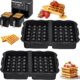 2 Pieces Moule Gaufre Air Fryer pour Ninja AF400EU, AF451EU et SL400EU, Moule Silicone Patisserie Accessoires Air Fryer, Moule Gatea