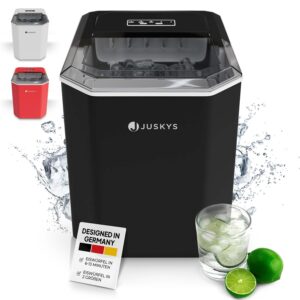 Machine à glaçons mini Juskys IceOracle 12 kg/jour noire