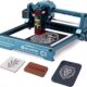 Sculpfun C1 Mini Machine de Gravure Laser Graveur Laser 3w, Haute PreCision de 0,04 Mm, PreT a L'Emploi, IdeAl Pour Les DeButants,