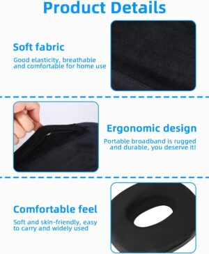 Cushion de Chaise Donut, Coussin Bouee Coccyx Ergonomique,Coussin Orthopedique Rond,Coussin coccyx pour Soulager Hemorroides,Coussin