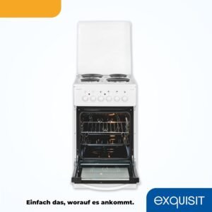 Cuisinière Exquisit EH10.3 F 51L A 0,78 kWh Blanche