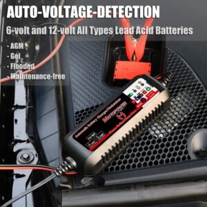 Chargeur de batterie MOTOPOWER 6/12V 4A intelligent