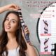 NDLT Seche Cheveux 6 en 1 Air Styling, Hair Styler Seche Cheveux, Brosse Seche Cheveux, Brosse Lissante, fer a Friser, Brosse Ronde