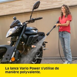 Karcher Nettoyeur Haute Pression K 4 Classic Home, Pression : Max. 130 Bar, Debit : 420 lh, Surface : 30 m2h, Filtre a Eau, Poids