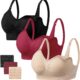 Soutien-Gorge d'allaitement Maternité 3 pièces sans armature