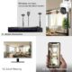 71rUb6xXFzS._AC_SL1500_.jpg REIGY 3MP Outdoor WiFi Surveillance Camera PT 360 1296P IP Wireless Security Camera with Motion Detection Night Vision in Colour Two