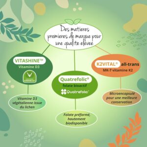 Multivitamines vegan haute biodisponibilité - pour végétalien