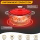 Cocotte en fonte Velaze induction émaillée antiadhésive