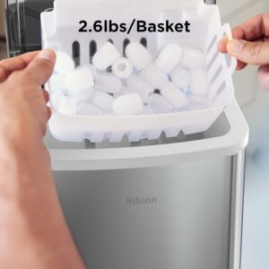 Machine à glaçons Silonn 12 kg/24h - 9 glaçons en 6 min