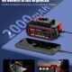 Gonfleur de pneu portable AUTDER 180 PSI sans fil 12/21V DC