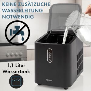 Machine à glaçons Bomann - 10 kg/24h, glaçons en 10 min