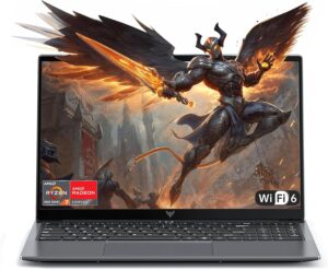 ACEMAGIC 15.6 Inch FHD Ryzen 7 5825U Laptop (8C16T, 4.5GHz Beat by i7-1265U) 16GB RAM DDR42.512GB M.2 SSD Laptop PCs, TF,3USB 3.2