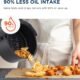 Friteuse sans huile Midea 4L 1500W 8 programmes 60 min grill