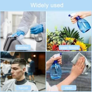 Nutabevr 3 Pieces 500ml Vaporisateur, Vaporisateur Bouteilles en Plastique Vide Rechargeable, Pulverisation Jet 2 Modes, Spray Bou
