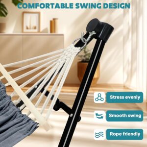 Hamac chaise Anyoo pliable avec support intérieur/extérieur