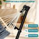 Hamac chaise Anyoo pliable avec support intérieur/extérieur